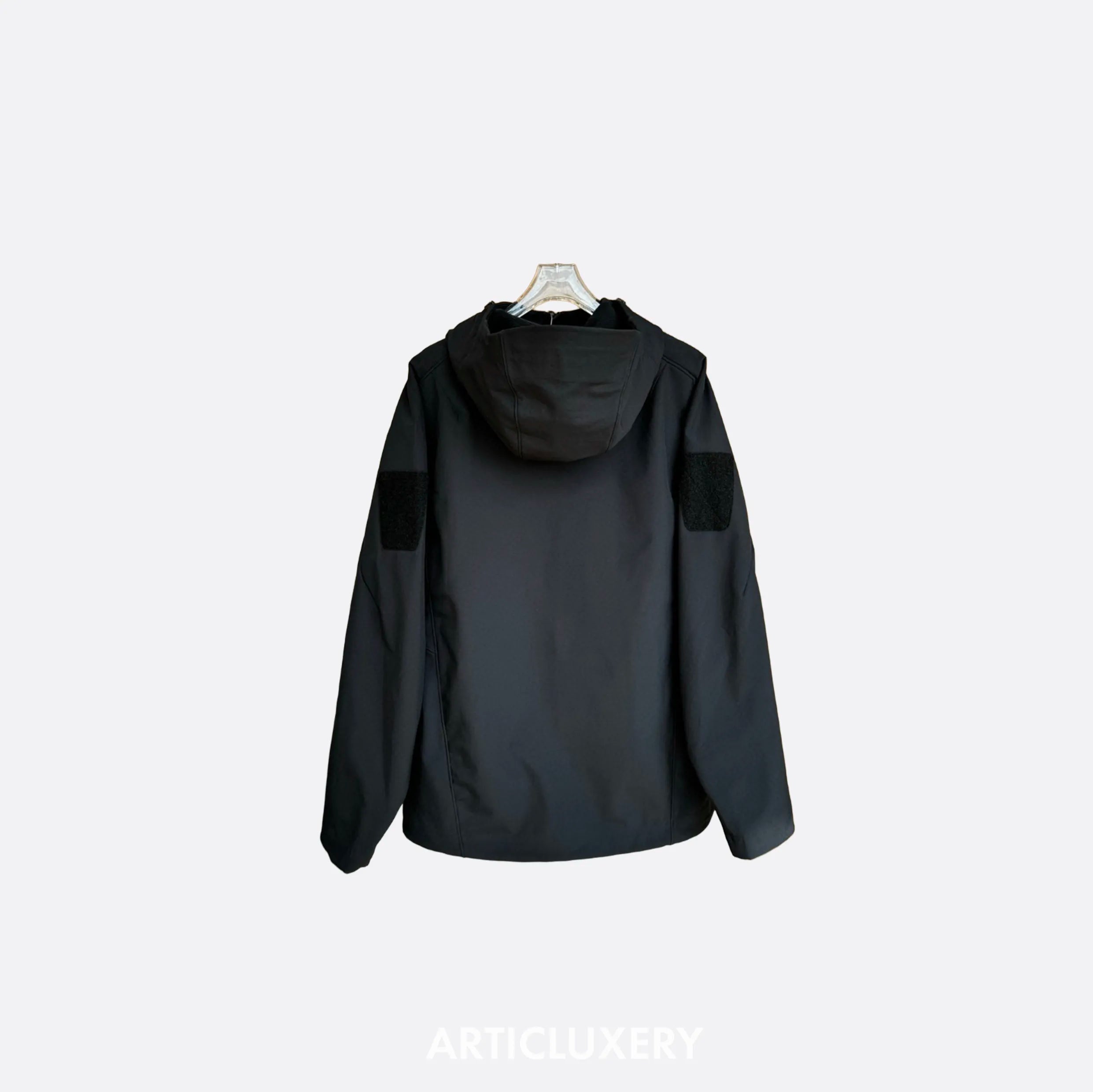 Arc'teryx LEAF Tactical Shell Jacket – Black with Velcro Patches