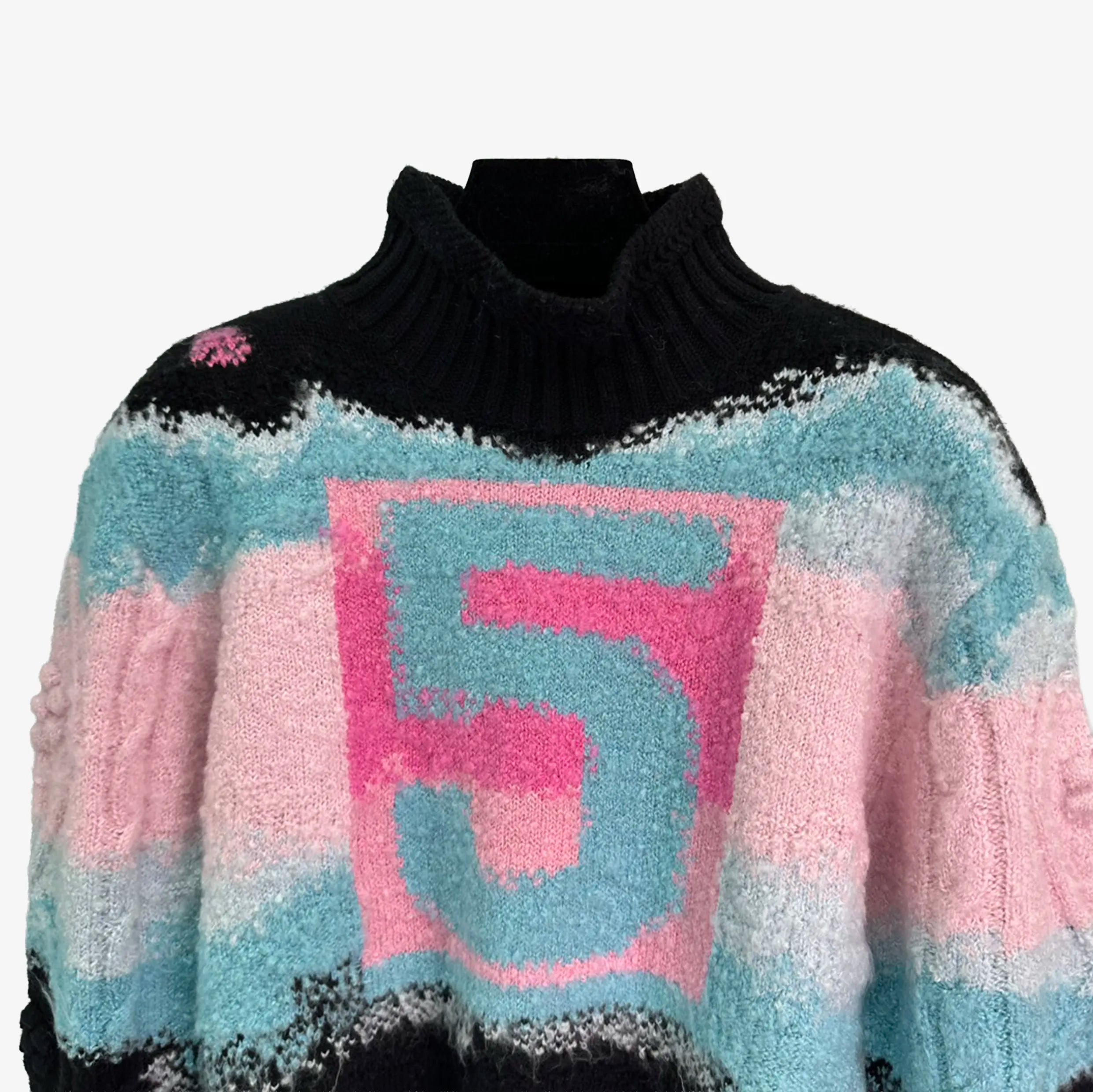 Chanel No.5 Cashmere & Wool-Blend Ski Sweater