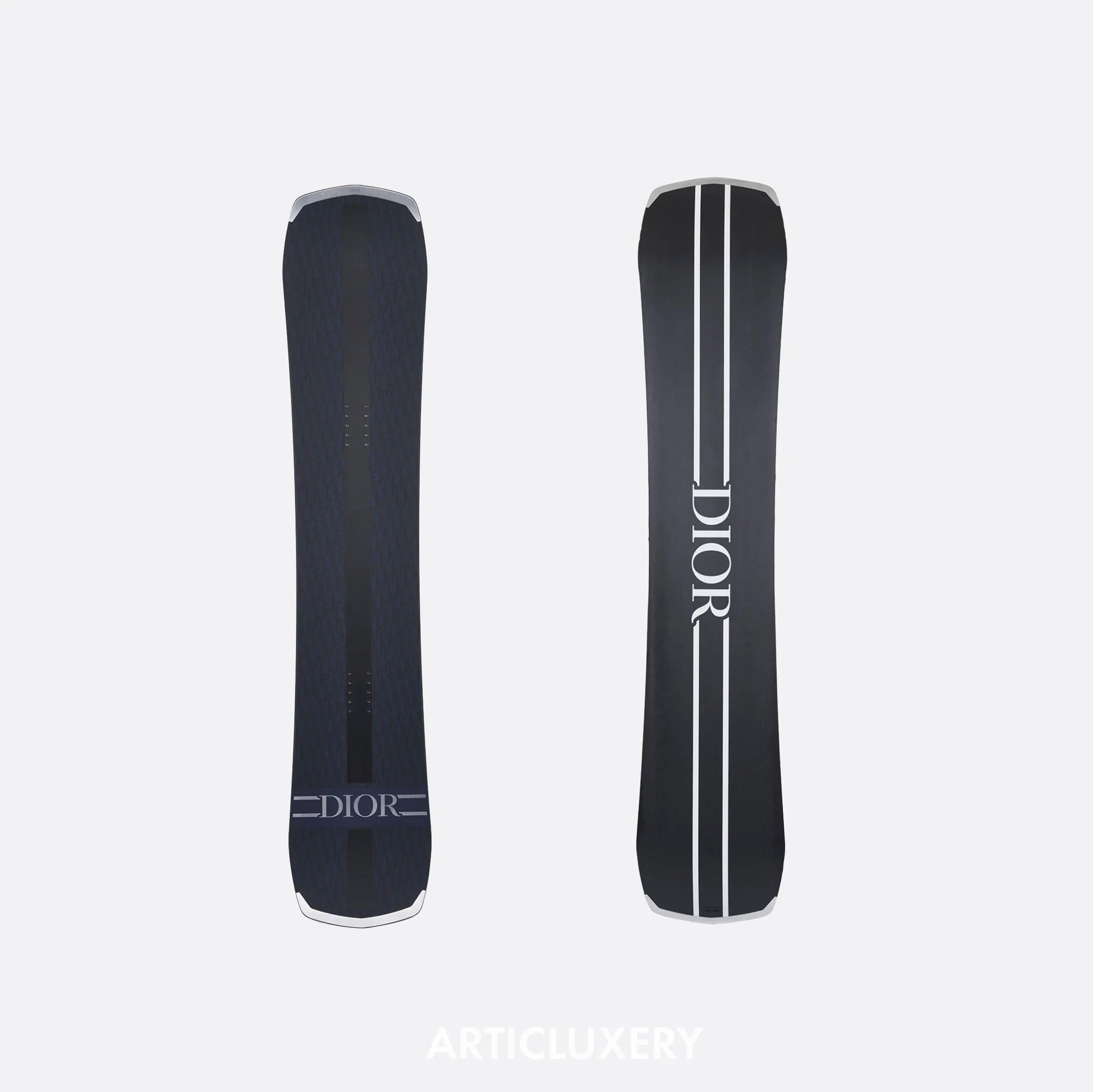 Dior Snowboard Navy Blue Dior Oblique Motif Articluxery