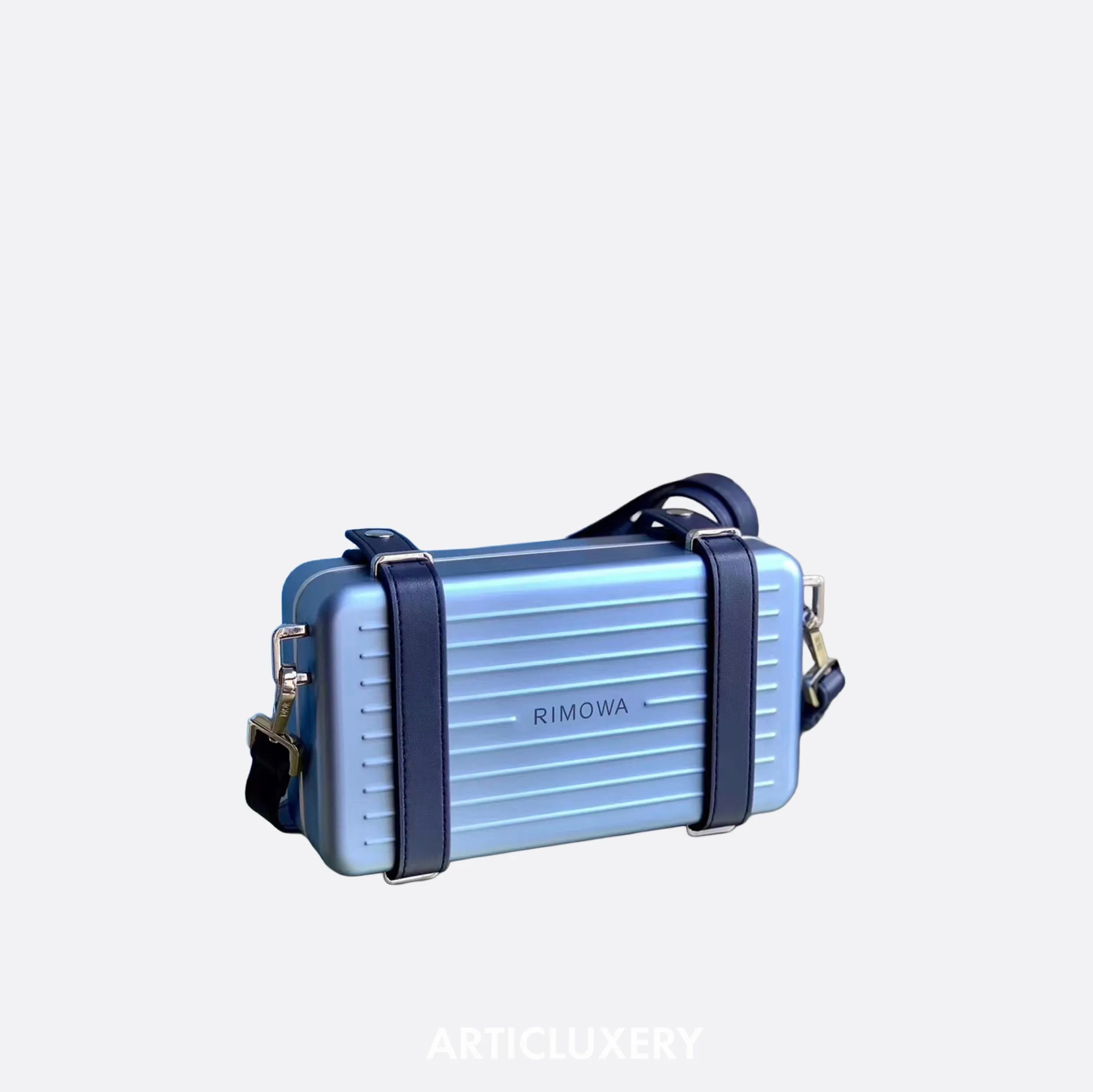 Dior x Rimowa Clutch Blue Articluxery