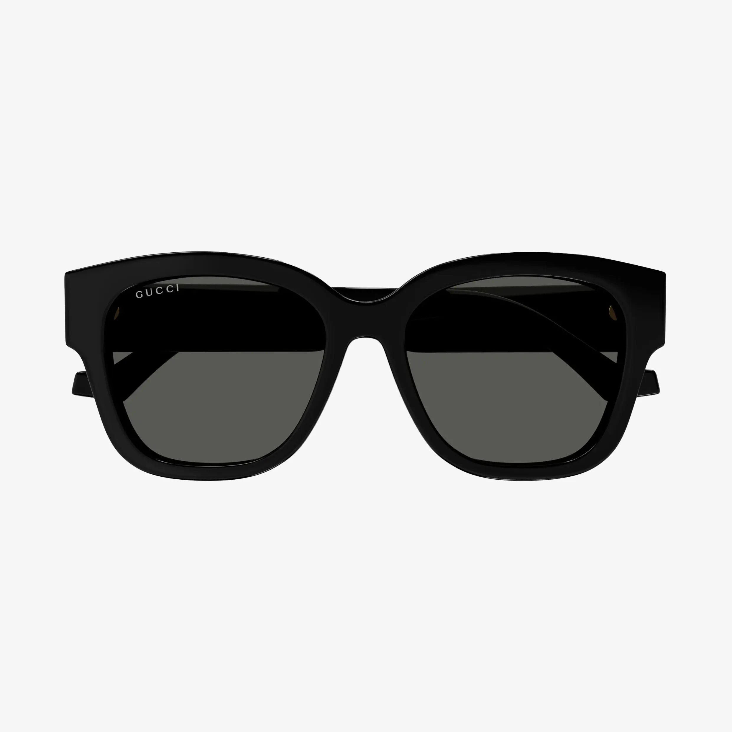 Gucci GG1550SK Sunglasses - Black with gold GG Logo