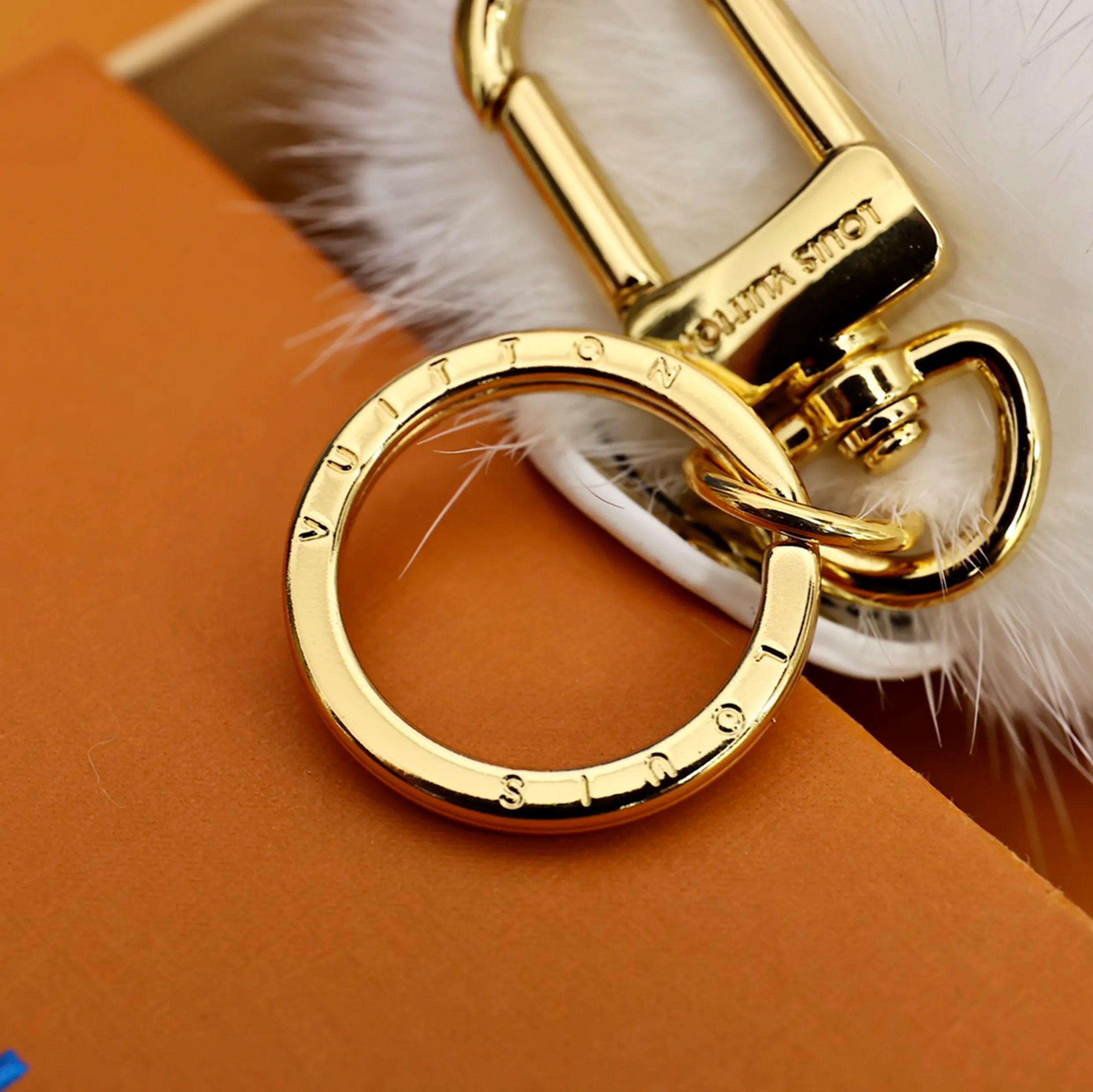 Louis Vuitton Snow Vivienne Bag Charm & Key Holder