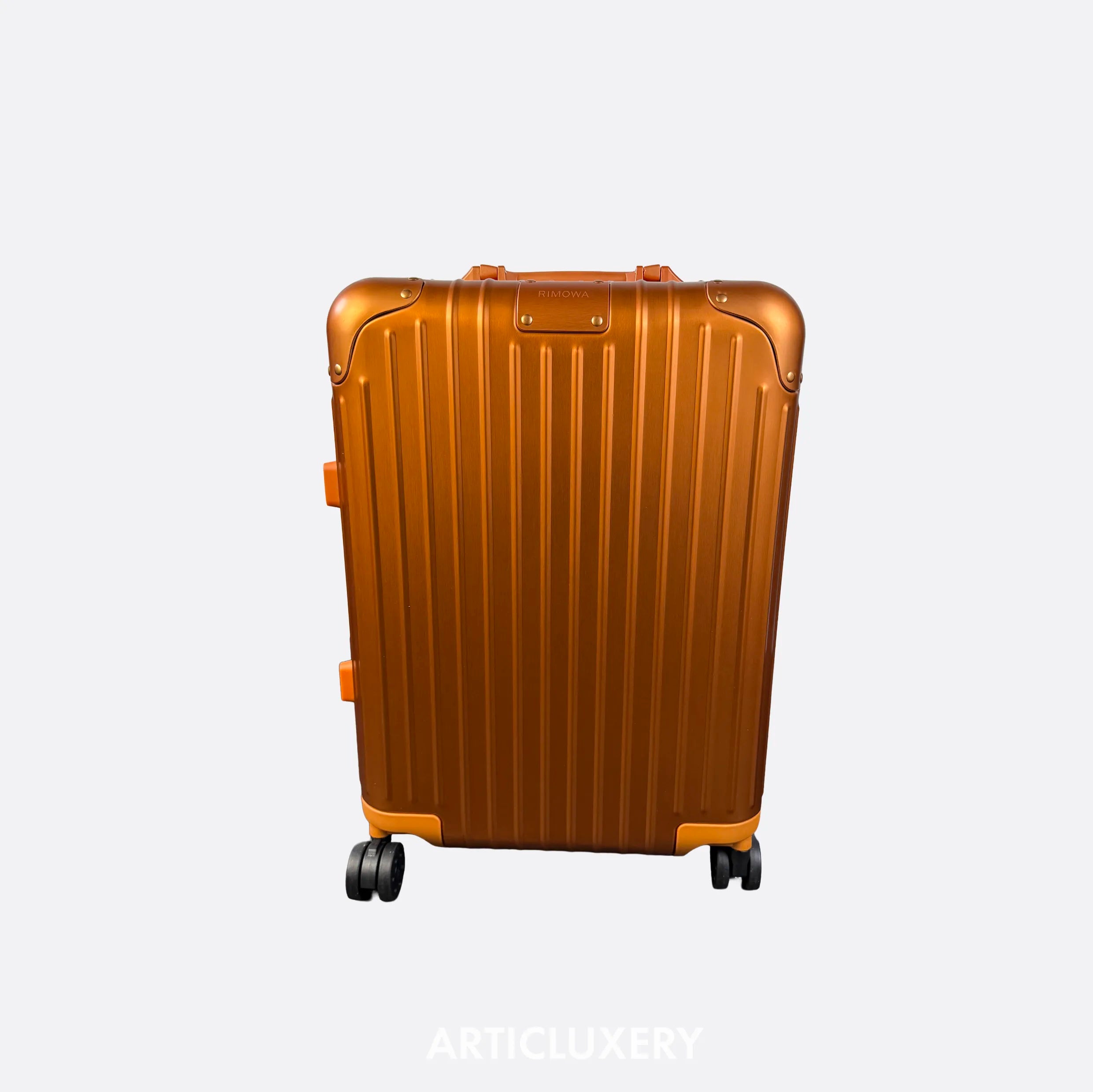 Rimowa Essential Cabin Suitcase – Mars Orange (21") - Articluxery