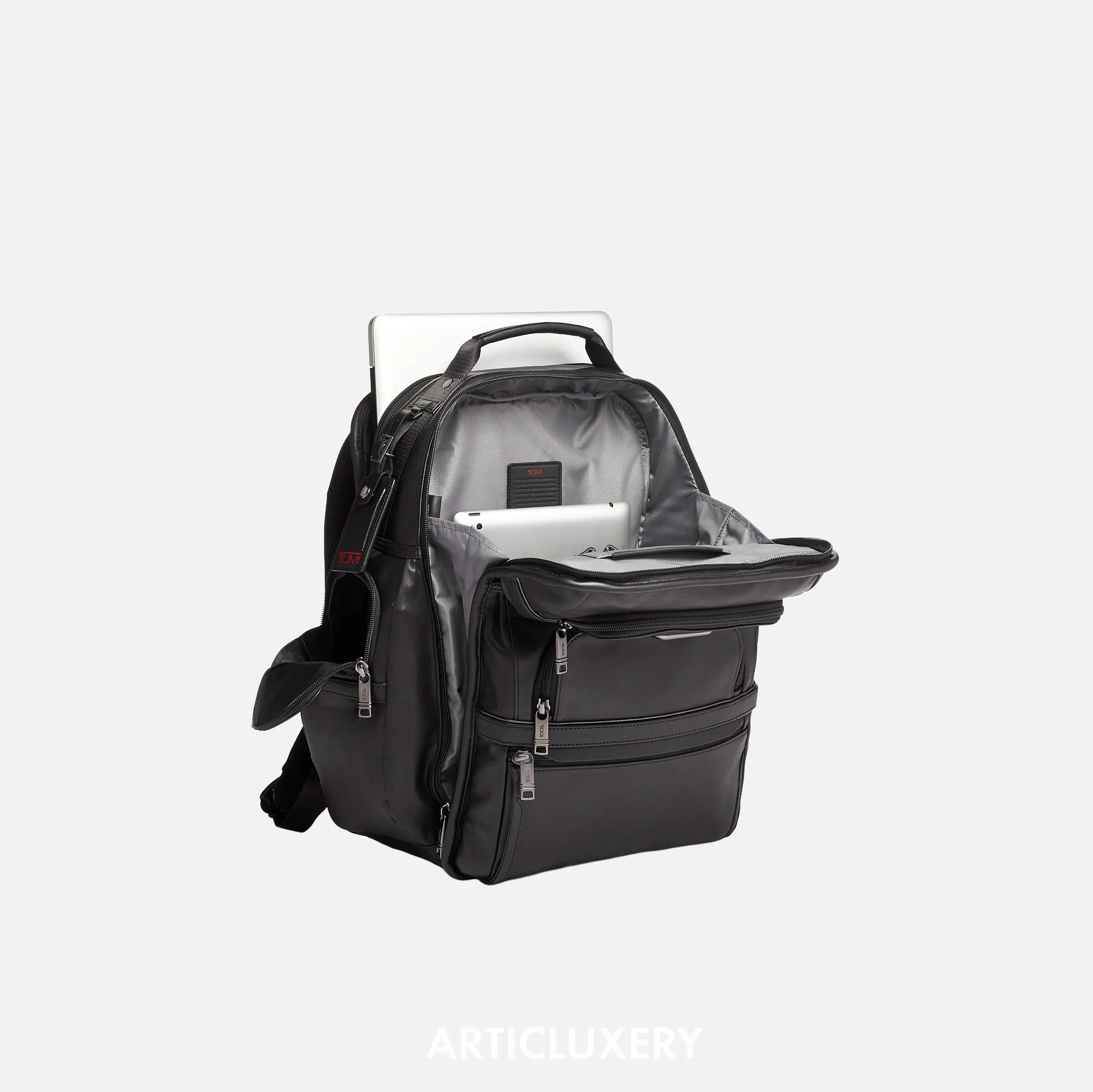 TUMI - ALPHA 3 Leather Backpack