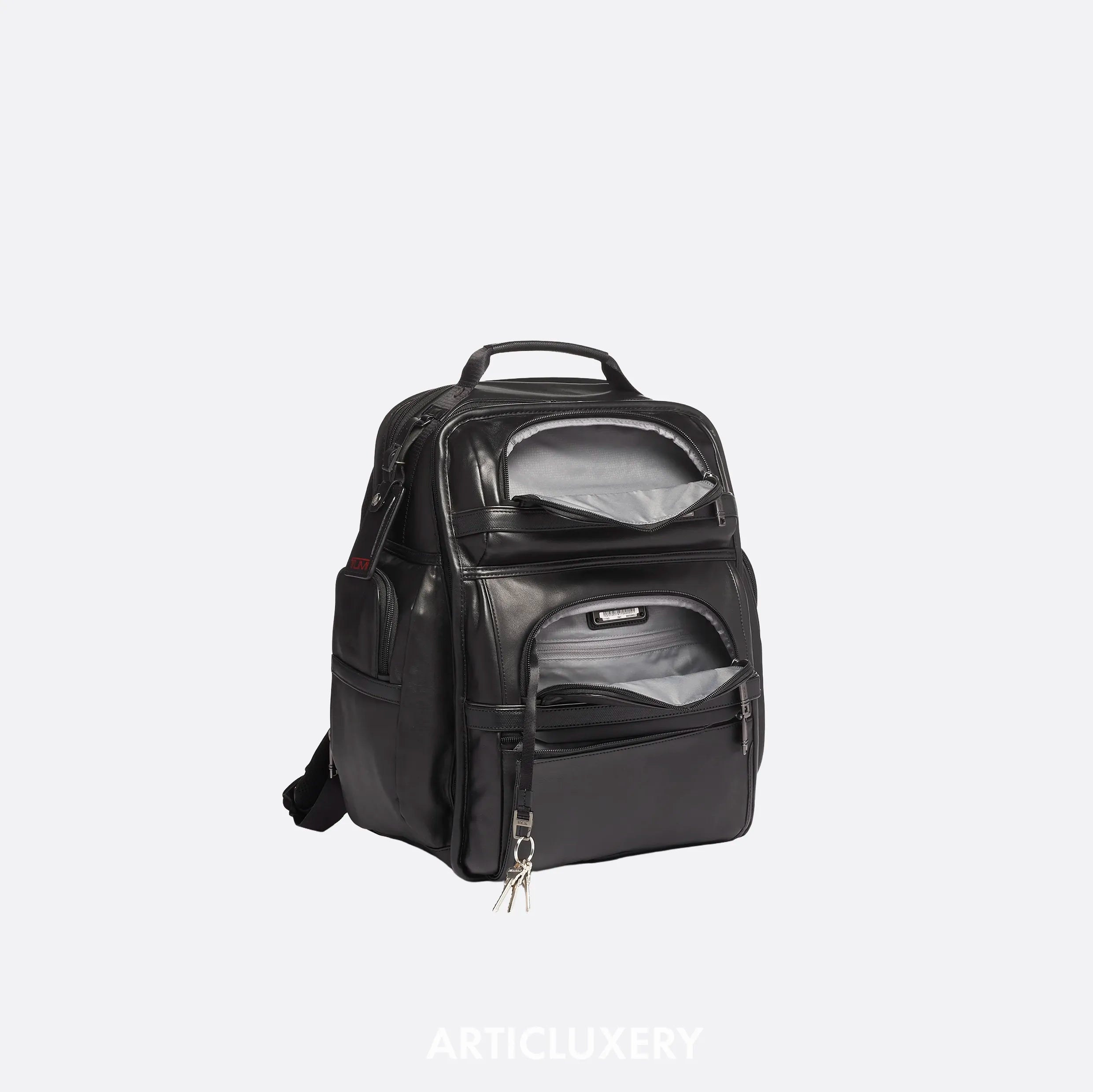 TUMI - ALPHA 3 Leather Backpack
