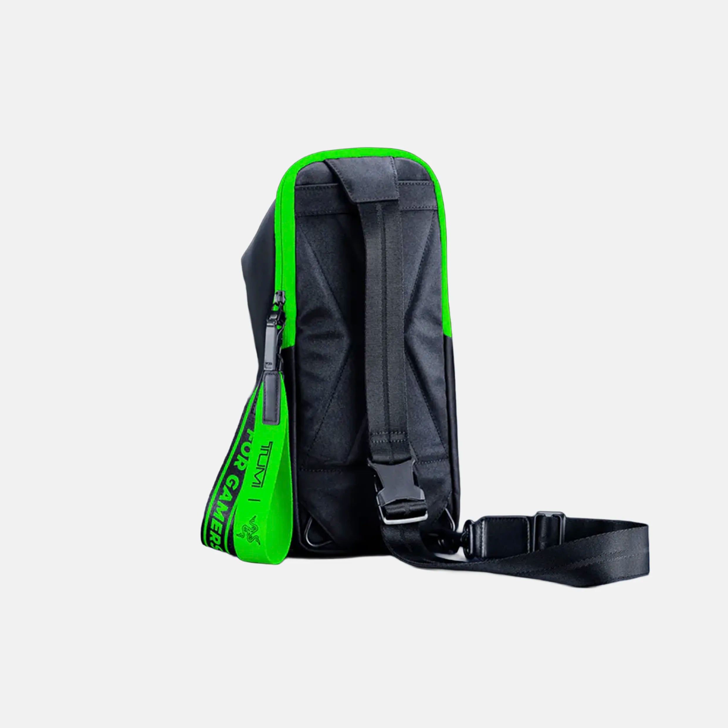 TUMI | Razer Bozeman Sling Bag – Black & Razer Green
